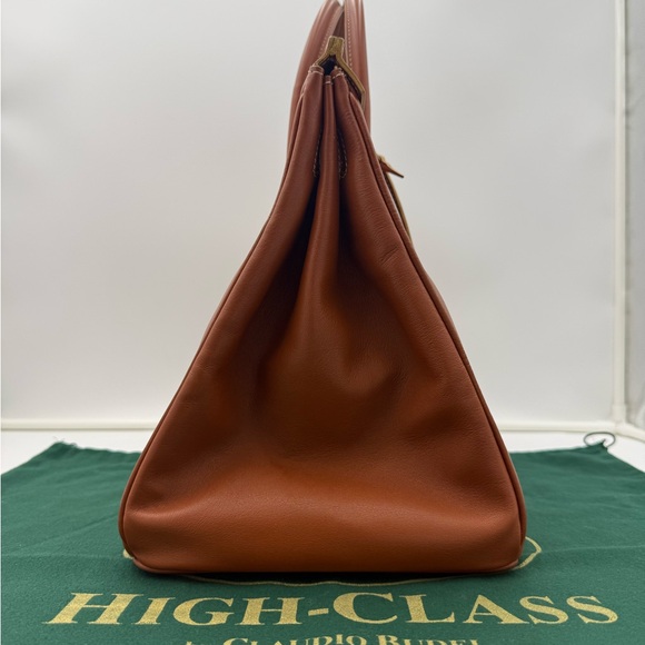 HIGH-CLASS by Claudio Budel 1971 MILANO 40 Bag in Gold • Made in ITALY - Picture 6 of 16